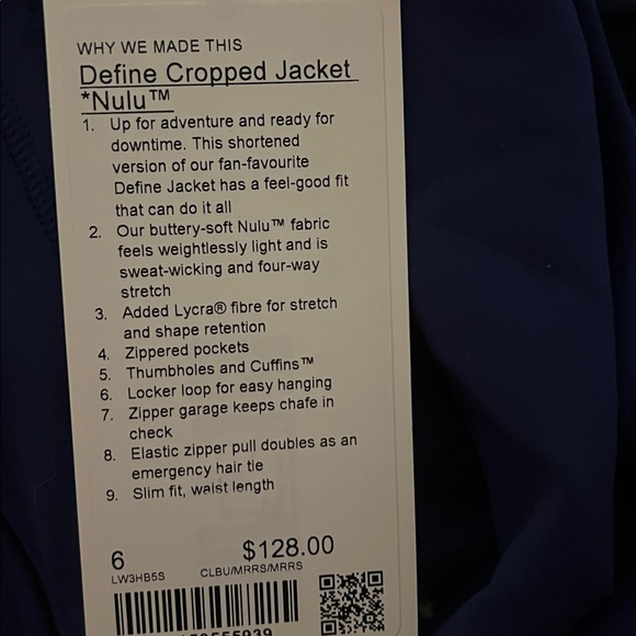 Define jacket cropped - Picture 2 of 2